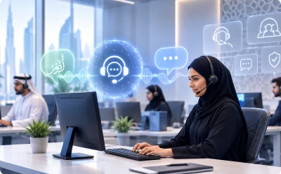 AI-Powered Arabic + English Contact Centre at 96% CSAT